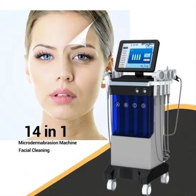 CE 14 in 1 Hydro-Dermabrasion-Gesichtsmaschine, Akne-Behandlung