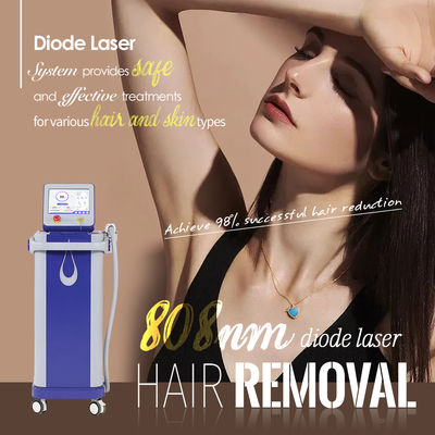 Vorgerüstete Technologie Schmerzfreie Dioden Laser-Haarentfernung Maschine für Salon