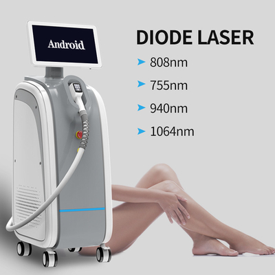 Schnelle Laser-Haar-Abbau-Maschine der Dioden-1200W 808 für Salon-Gebrauch