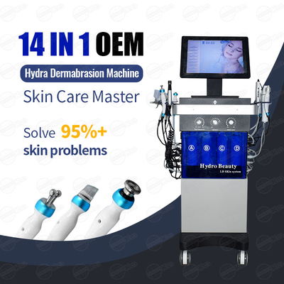 CER ISO13485 ODM-Sauerstoff-Gesichtsmaschine, Hydradermabrasions-Maschine