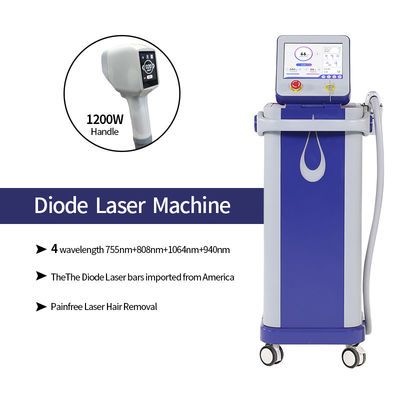 Professionelle schmerzlose dauerhafte bequeme abkühlende Dioden-Laser-Haar-Abbau-Maschine