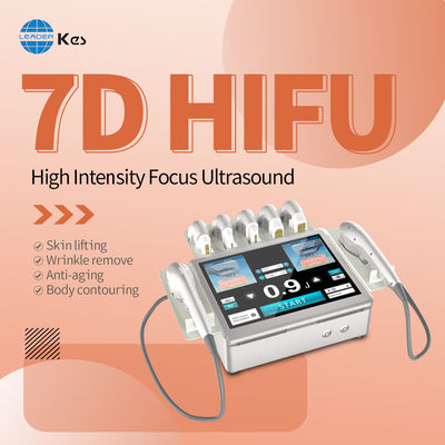 Nicht chirurgische Behandlung der Verschönerungs-HIFU, vertikale Ultraschall-Verschönerungs-Maschinen-Energie 60W