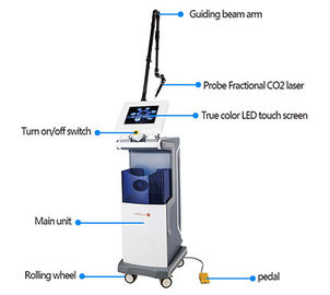 Vertikaler Ausrüstungs-medizinischer CO2-Bruchlaser-Maschinen-Scan-Abbau vaginales Festziehen
