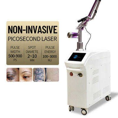 Schalter-Nd Yag der Touch Screen Picosekunde Pico Laser-Tätowierungs-Abbau-Ausrüstungs-Q