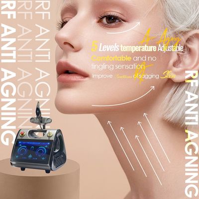 RF Anti-Aging Haut-Lifting-Maschine 2 Griffe Schönheitsmaschine