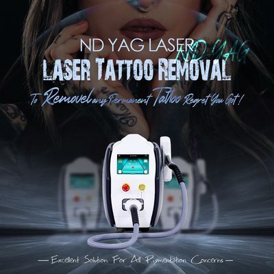ND YAG Laser Tattoo Entfernung Maschine Q Switch Laser Pigment Entfernung