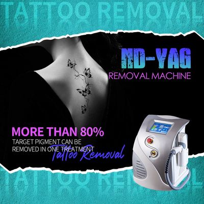 Medizinische High Power Q Switch ND YAG Laser Tattoo Entfernung Maschine