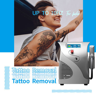 1-10Hz verstellbarer Q-Switch Nd Yag Laser Tattoo Entfernungsgerät