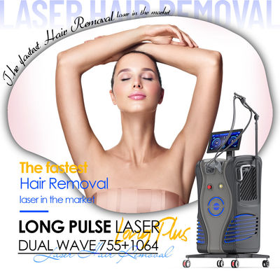 Langpulse 1064nm Laser Permanente Haarentfernung Maschine 2000W Leistung