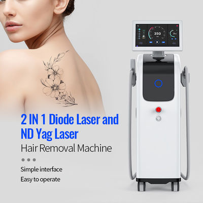 Diodenlaser-Haarentfernung ND YAG Tattooentfernung Multifunktionale Schönheit