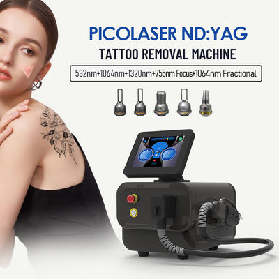 1064nm Fraktionsbehandlung Tipps Kohlenstoff Peeling mit doppelten Stangen φ7 φ8 Laserstang Größe